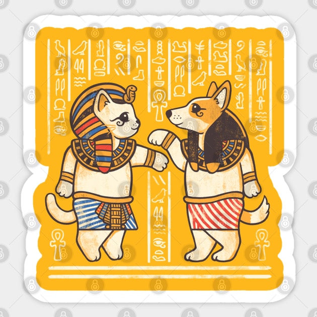 Egypt pets Sticker by NemiMakeit